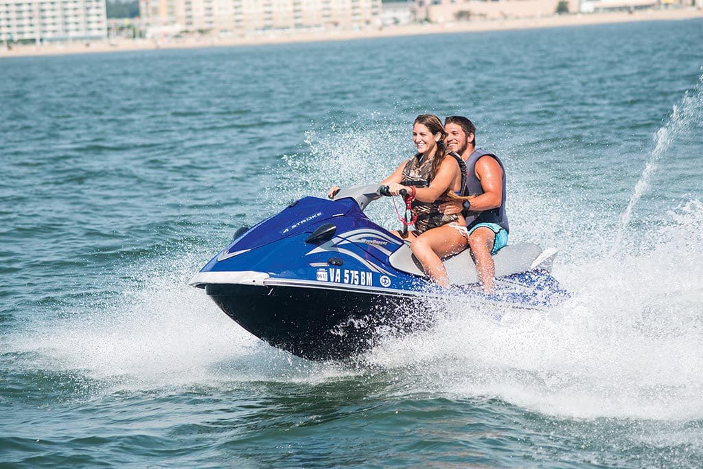 Virginia Beach Oceanfront jetski