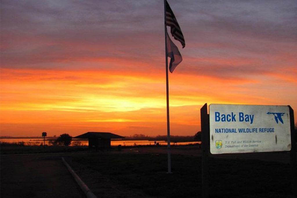 Back Bay National Wildlife Refuge in Virginia Beach