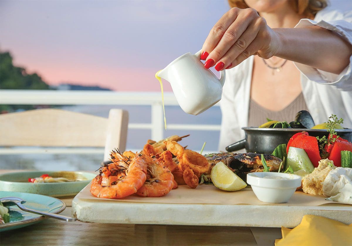 shrimp dinner
