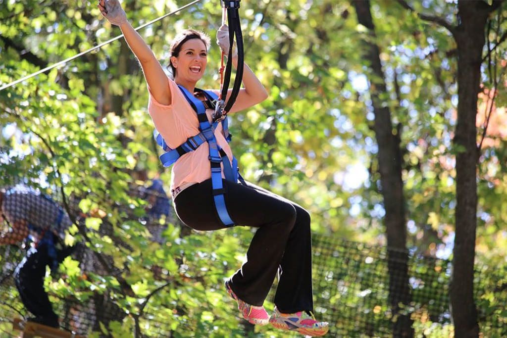 Ziplining in Virginia Beach