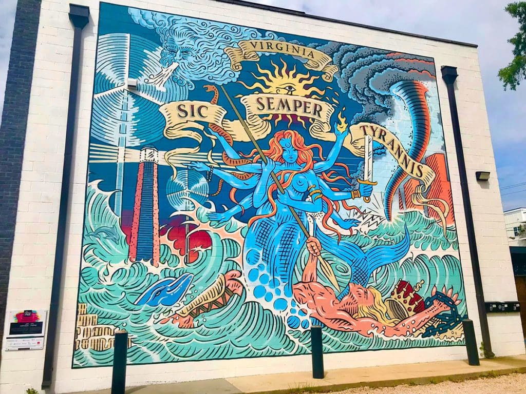 ViBe Mural. Photo By Chris Murphy